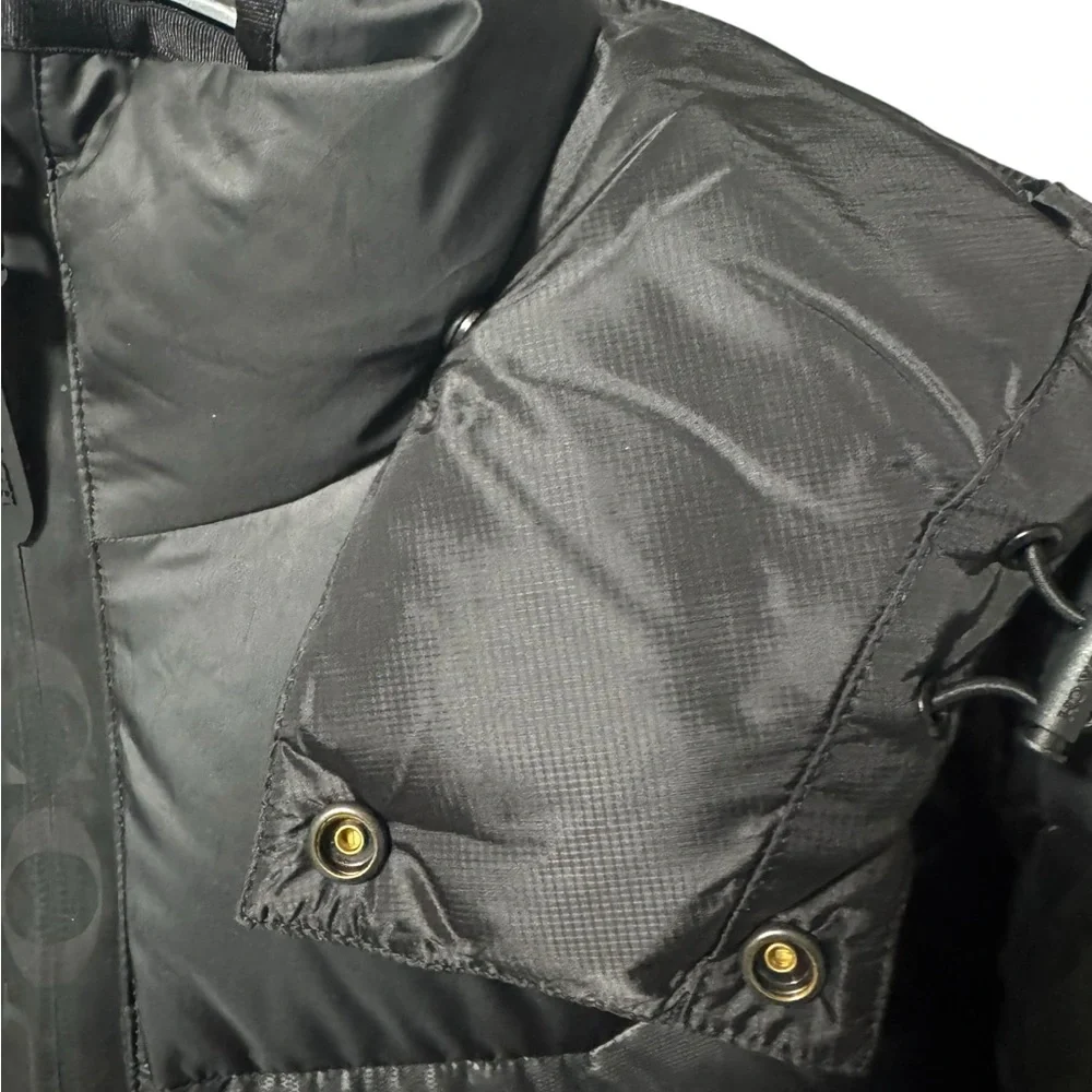 Coach Women's Black‎ Puffer Jacket XL Hooded Winter Coat New With Tags - Picture 15 of 15